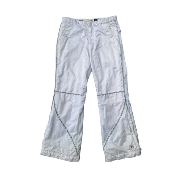 Vintage GAP Kids (2004) white fleece-lined snow pants - Picture 1 of 11